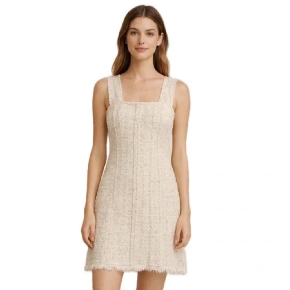House of Harlow 1960 Cream Mini Dress